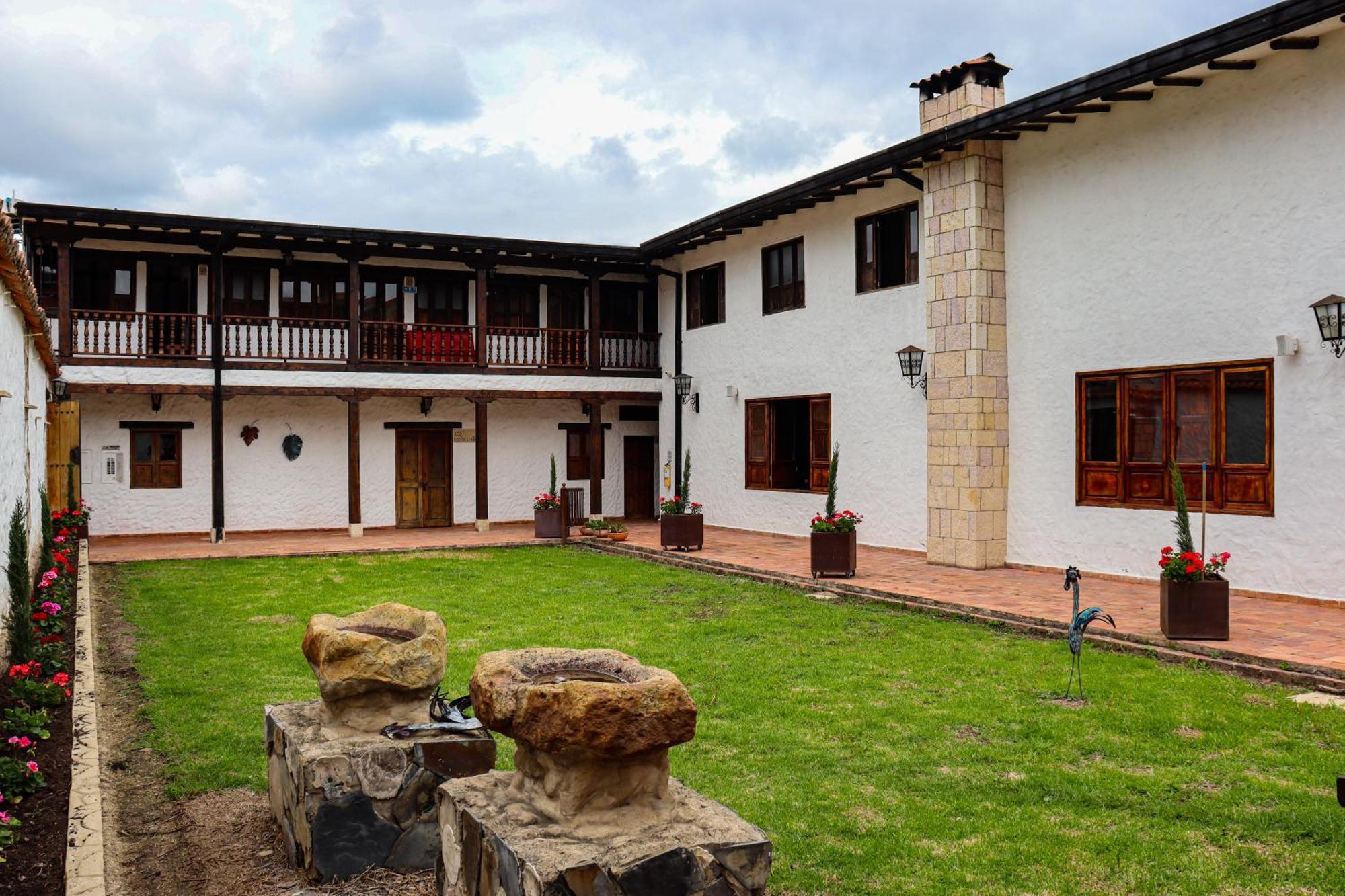 Hotel Casona Quesada Suesca Esterno foto