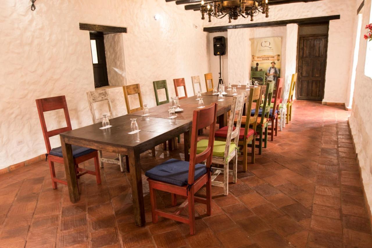 Hotel Casona Quesada Suesca Esterno foto